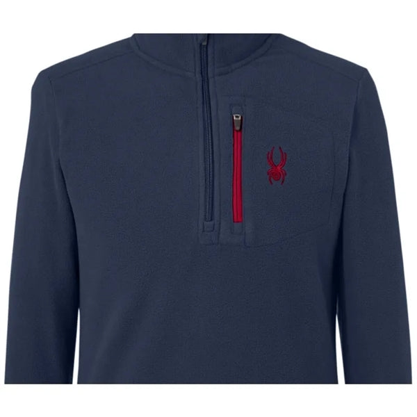 Spyder Men's Transport Quarter-Zip Fleece Pullover