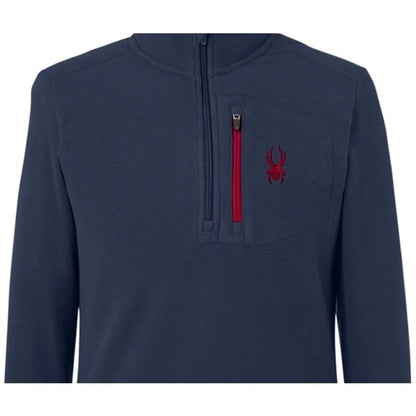 Spyder Men's Transport Quarter-Zip Fleece Pullover
