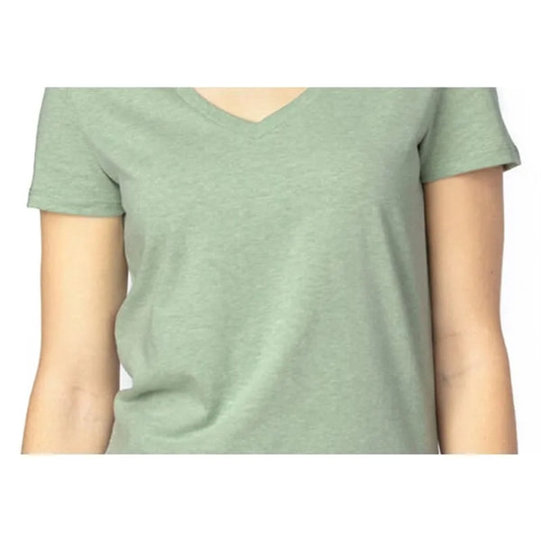 Threadfast Apparel Ladies' Ultimate CVC V-Neck T-Shirt