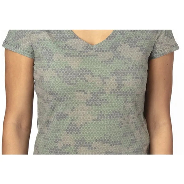 Threadfast Apparel Ladies' Ultimate CVC V-Neck T-Shirt