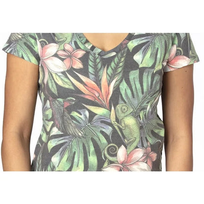 Threadfast Apparel Ladies' Ultimate CVC V-Neck T-Shirt