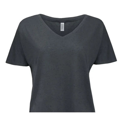Threadfast Apparel Ladies' Triblend Fleck Short-Sleeve V-...