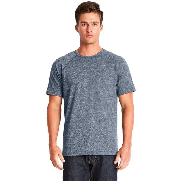 Next Level Apparel Men's Mock Twist Short-Sleeve Raglan T...