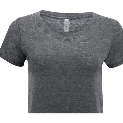 Threadfast Apparel Ladies' Vintage Dye Short-Sleeve V-Nec...