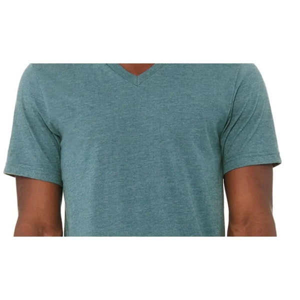Bella + Canvas Unisex CVC Jersey V-Neck T-Shirt