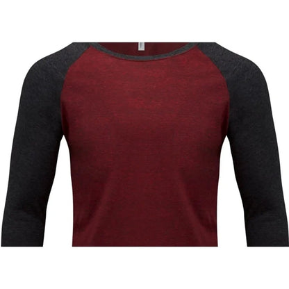 Threadfast Apparel Unisex Triblend 3/4-Sleeve Raglan