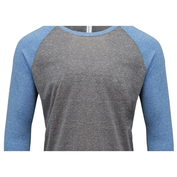 Threadfast Apparel Unisex Triblend 3/4-Sleeve Raglan
