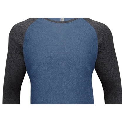 Threadfast Apparel Unisex Triblend 3/4-Sleeve Raglan