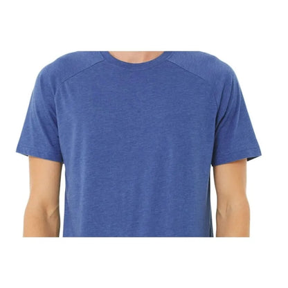 Bella + Canvas Men's Heather CVC Raglan T-Shirt