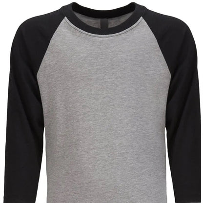 Next Level Apparel Youth CVC 3/4-Sleeve Raglan