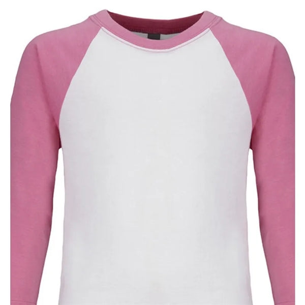 Next Level Apparel Youth CVC 3/4-Sleeve Raglan