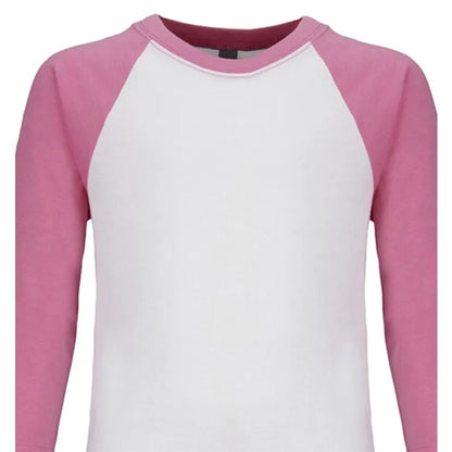 Next Level Apparel Youth CVC 3/4-Sleeve Raglan