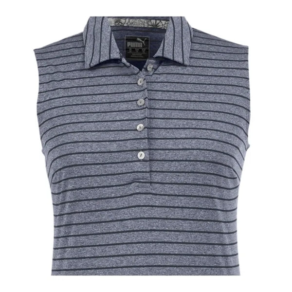 Puma Golf Ladies' Rotation Stripe Sleeveless Polo
