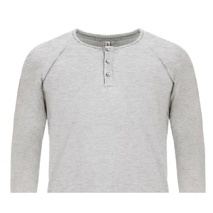 Next Level Apparel Men's Triblend Long-Sleeve Henley