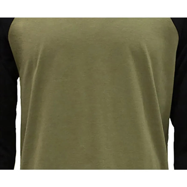 Next Level Apparel Unisex CVC 3/4 Sleeve Raglan Baseball ...