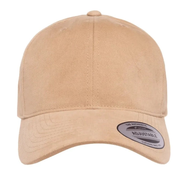 Yupoong Adult Brushed Cotton Twill Mid-Profile Cap