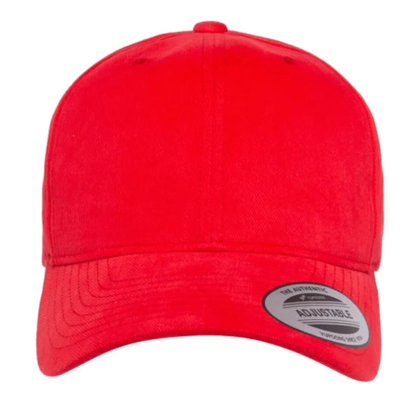 Yupoong Adult Brushed Cotton Twill Mid-Profile Cap