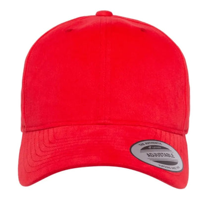Yupoong Adult Brushed Cotton Twill Mid-Profile Cap
