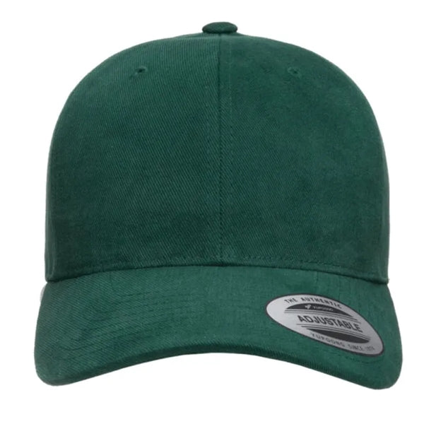 Yupoong Adult Brushed Cotton Twill Mid-Profile Cap