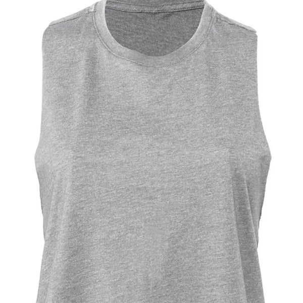 Bella + Canvas Ladies' Racerback Cropped Tank