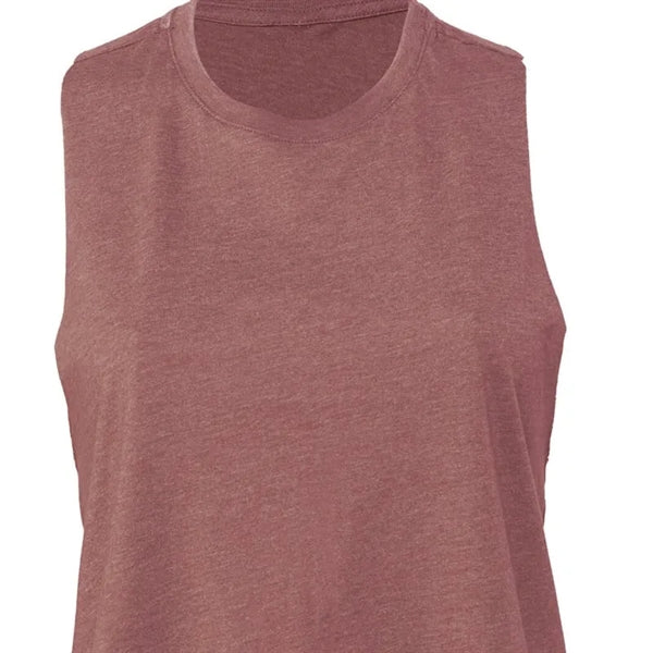 Bella + Canvas Ladies' Racerback Cropped Tank