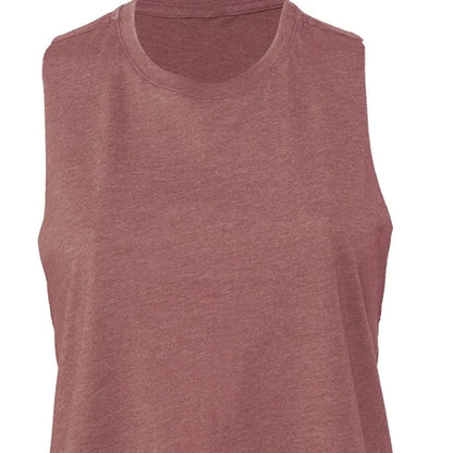 Bella + Canvas Ladies' Racerback Cropped Tank