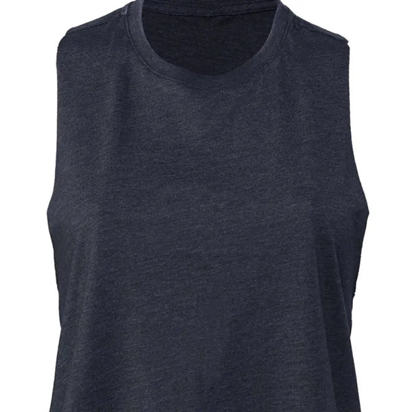 Bella + Canvas Ladies' Racerback Cropped Tank