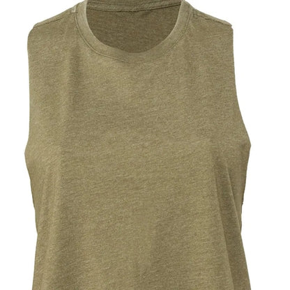 Bella + Canvas Ladies' Racerback Cropped Tank