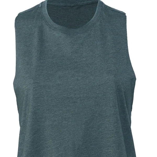 Bella + Canvas Ladies' Racerback Cropped Tank