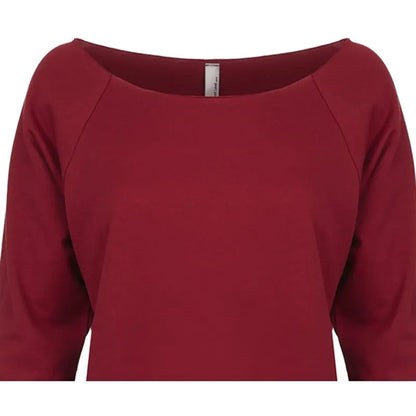 Next Level Apparel Ladies' French Terry 3/4-Sleeve Raglan