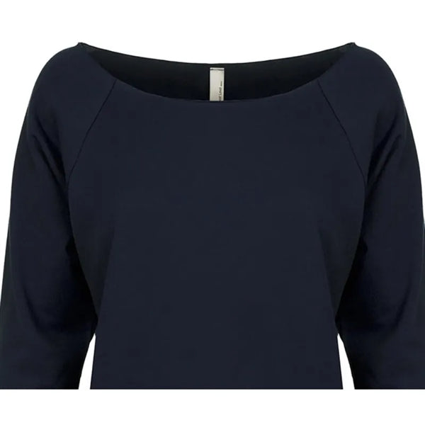Next Level Apparel Ladies' French Terry 3/4-Sleeve Raglan
