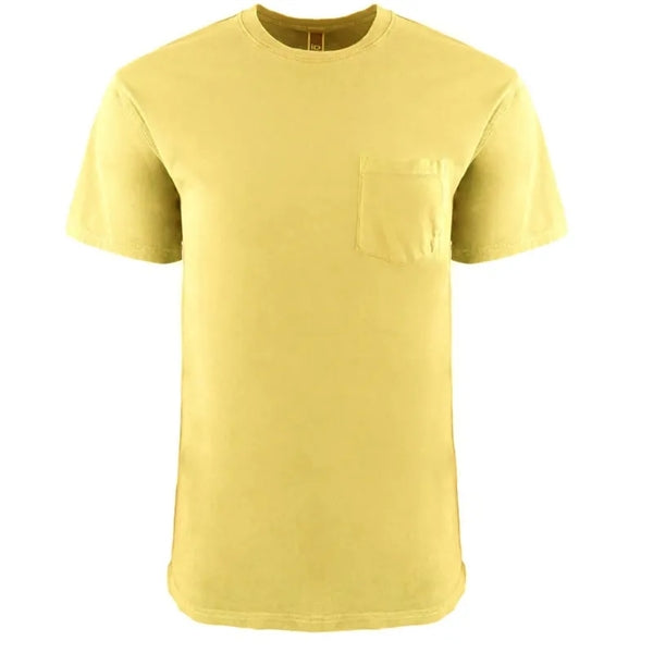 Next Level Apparel Adult Inspired Dye Crew With Pocket