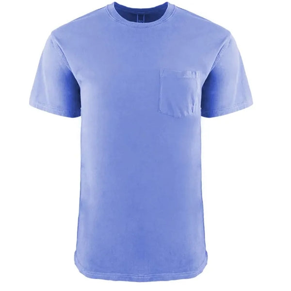 Next Level Apparel Adult Inspired Dye Crew With Pocket
