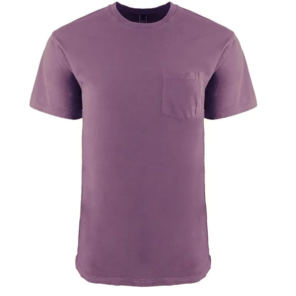 Next Level Apparel Adult Inspired Dye Crew With Pocket