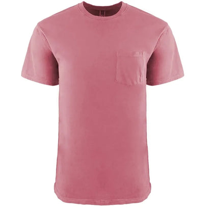 Next Level Apparel Adult Inspired Dye Crew With Pocket