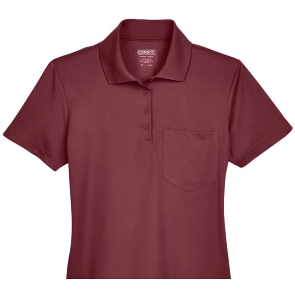 CORE365 Ladies' Origin Performance Pique Polo With Pocket