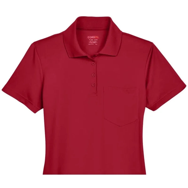 CORE365 Ladies' Origin Performance Pique Polo With Pocket