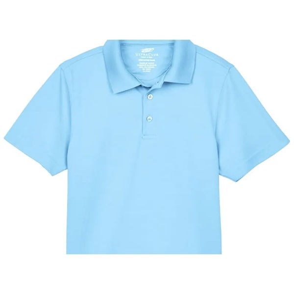 UltraClub Youth Cool & Dry Mesh Pique Polo
