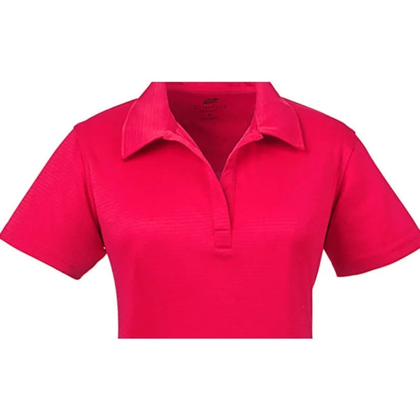 UltraClub Ladies' Cool & Dry Jacquard Stripe Polo