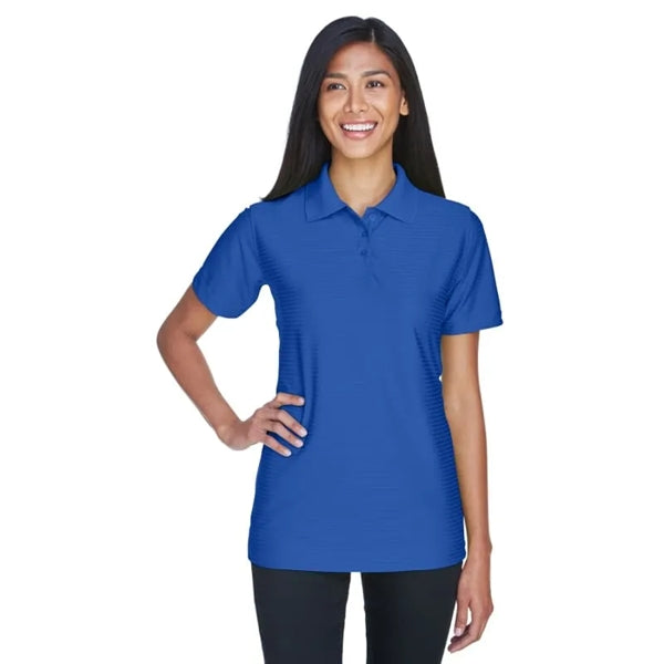 UltraClub Ladies' Cool & Dry Elite Tonal Stripe Performan...
