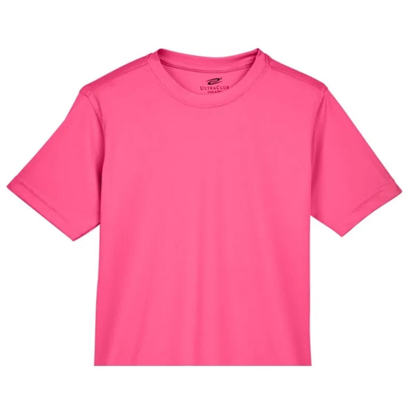 UltraClub Youth Cool & Dry Sport Performance Interlock T-...
