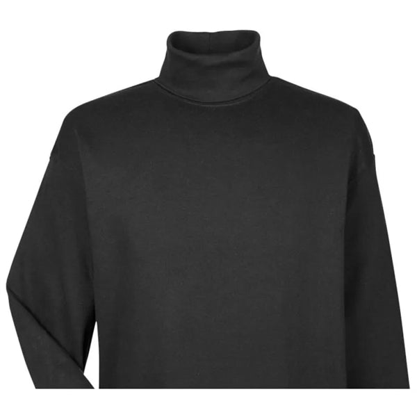 UltraClub Adult Egyptian Interlock Long-Sleeve Turtleneck