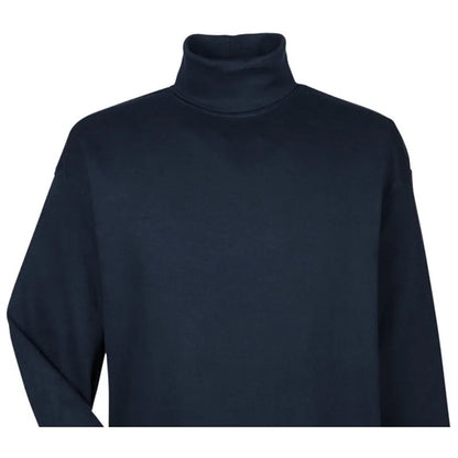 UltraClub Adult Egyptian Interlock Long-Sleeve Turtleneck