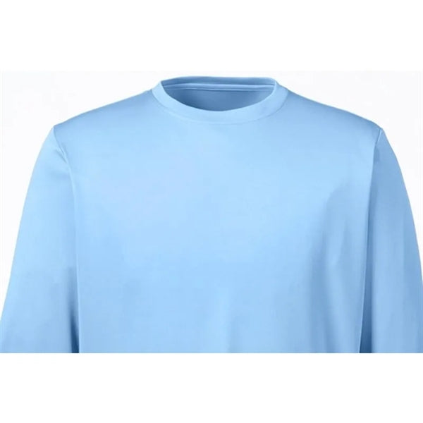 UltraClub Men's Cool & Dry Performance Long-Sleeve Top