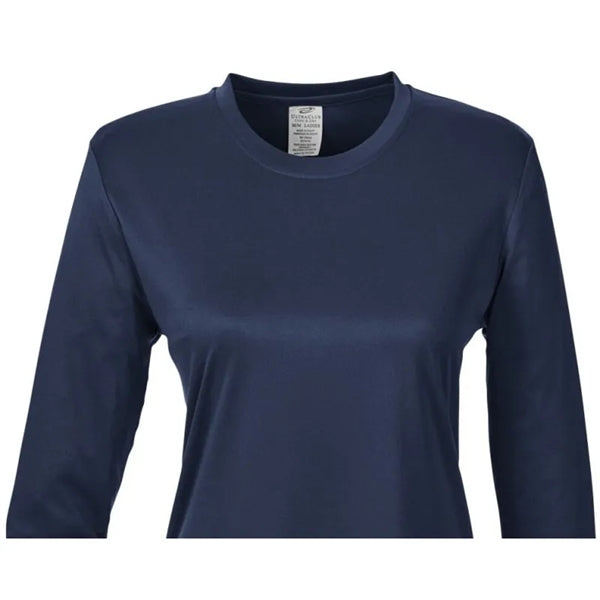 UltraClub Ladies' Cool & Dry Performance Long-Sleeve Top