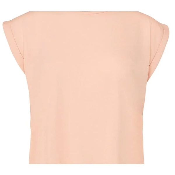 Bella + Canvas Ladies' Flowy Muscle T-Shirt With Rolled Cuff