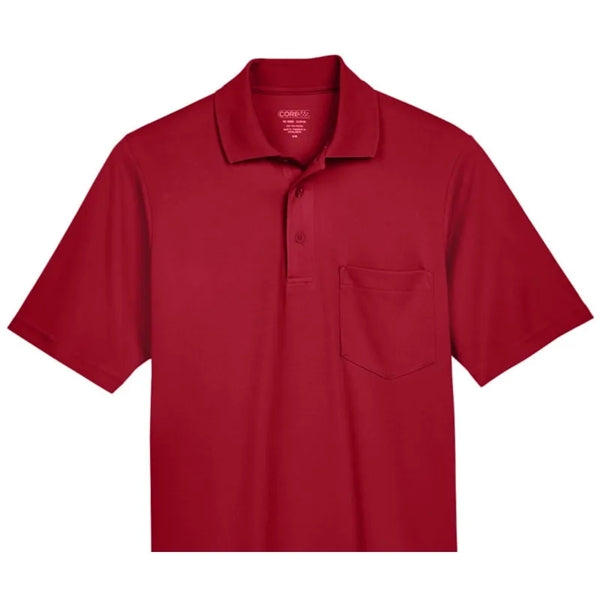 CORE365 Men's Origin Performance Pique Polo With Pocket