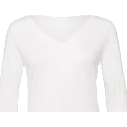 Bella + Canvas Ladies' Flowy Long-Sleeve V-Neck