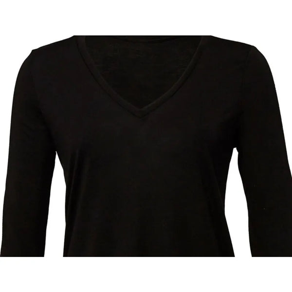 Bella + Canvas Ladies' Flowy Long-Sleeve V-Neck