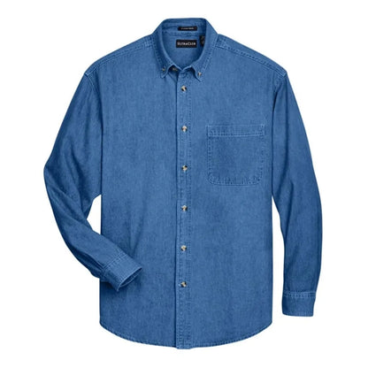 UltraClub Men's Cypress Denim With Pocket